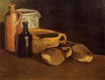 Still Life with Clogs and Pots